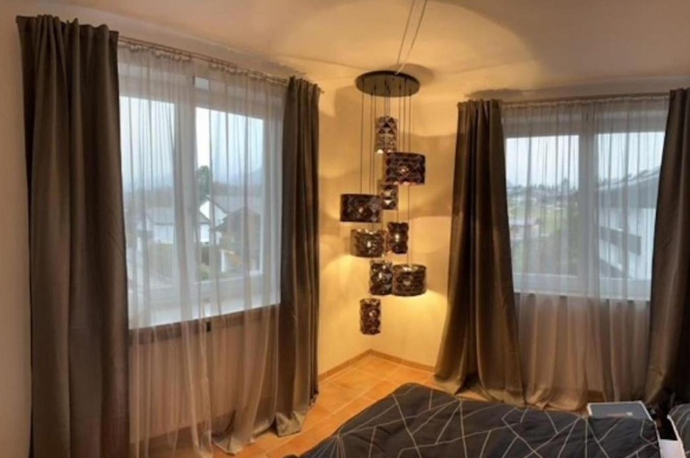 Wohnung 3 Mit Balkon Und Bergblick 그로스크메인 외부 사진