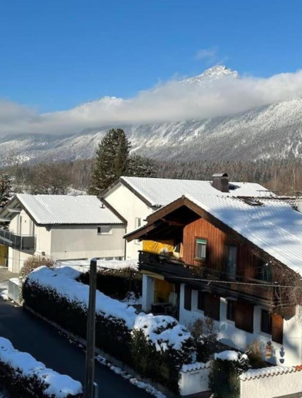 Wohnung 3 Mit Balkon Und Bergblick 그로스크메인 외부 사진